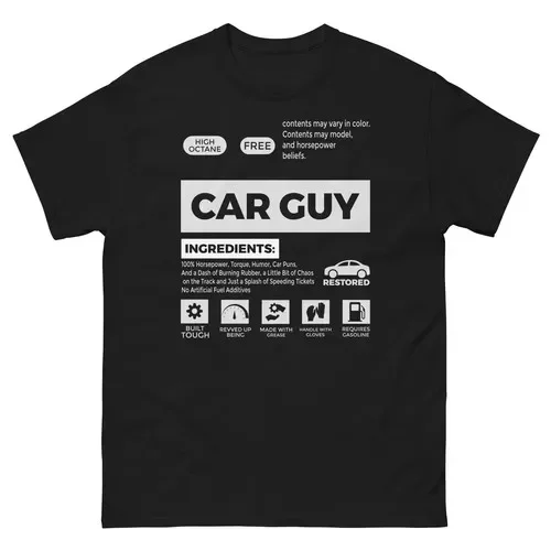 Cur Guy Funny T-Shirt, Gift for Car Lovers
Cur Guy Funny T-Shirt, Gift for Car Lovers