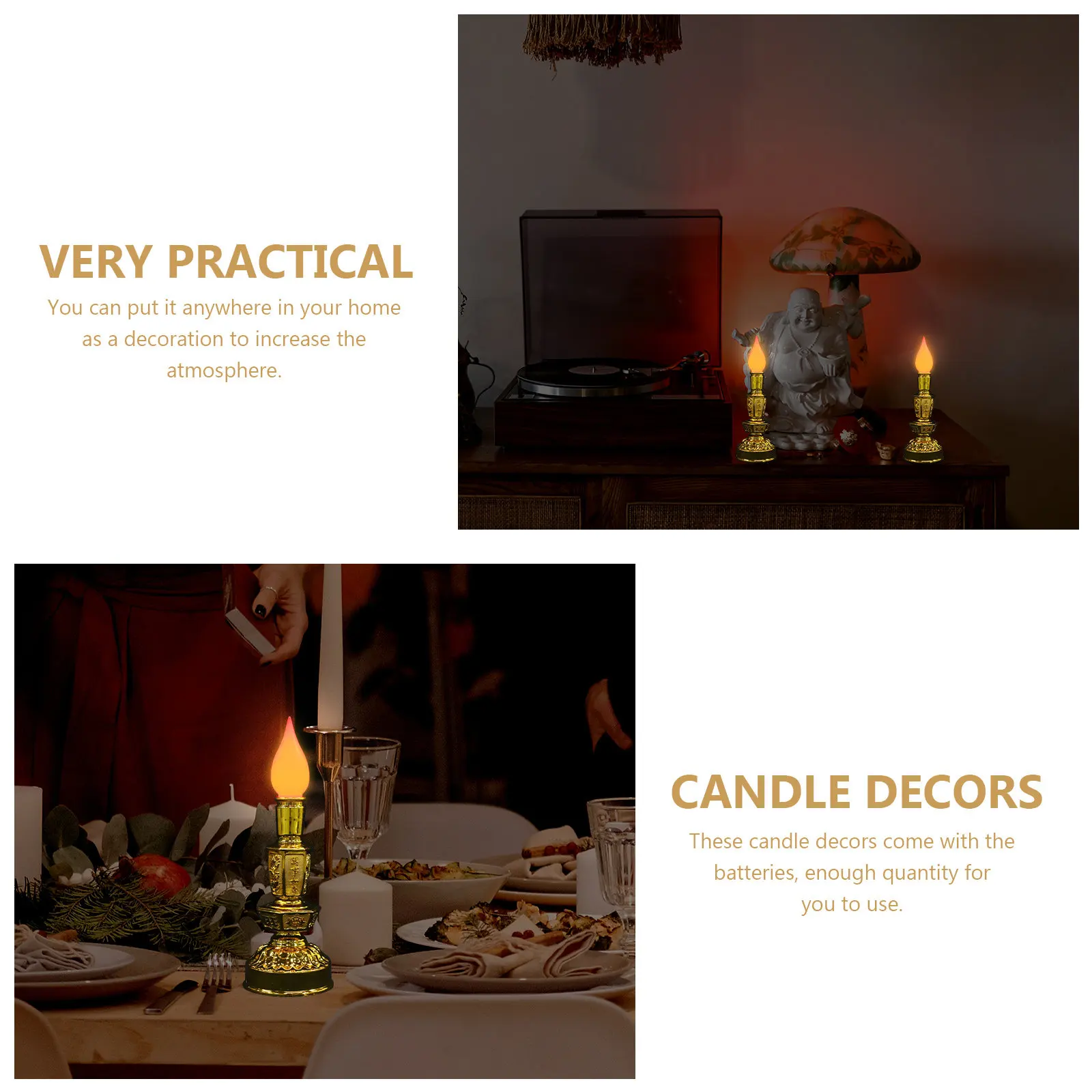 2 шт. электрические лампы с имитацией пламени, светодиодные декоративные светильники для дома, для подношений Будде, безопасные, бездымные, энергосберегающие
2 шт. электрические лампы с имитацией пламени, светодиодные декоративные светильники для дома, для подношений Будде, безопасные, бездымные, энергосберегающие