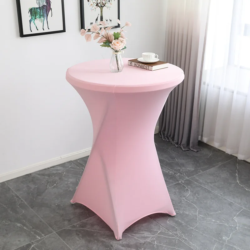 Pure Color Table Cloth Elastic Bar Table Cover Dustproof Polyester Round Tablecloth
Pure Color Table Cloth Elastic Bar Table Cover Dustproof Polyester Round Tablecloth