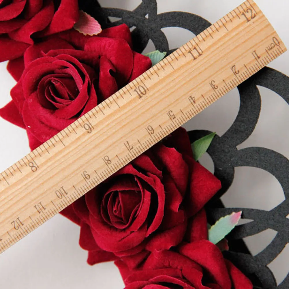 Floral Crown 5 Artificial Roses Elastic Adjustable Headdress Wedding Party Rose Crown Headband Garland Hair Accessories 
Floral Crown 5 Artificial Roses Elastic Adjustable Headdress Wedding Party Rose Crown Headband Garland Hair Accessories