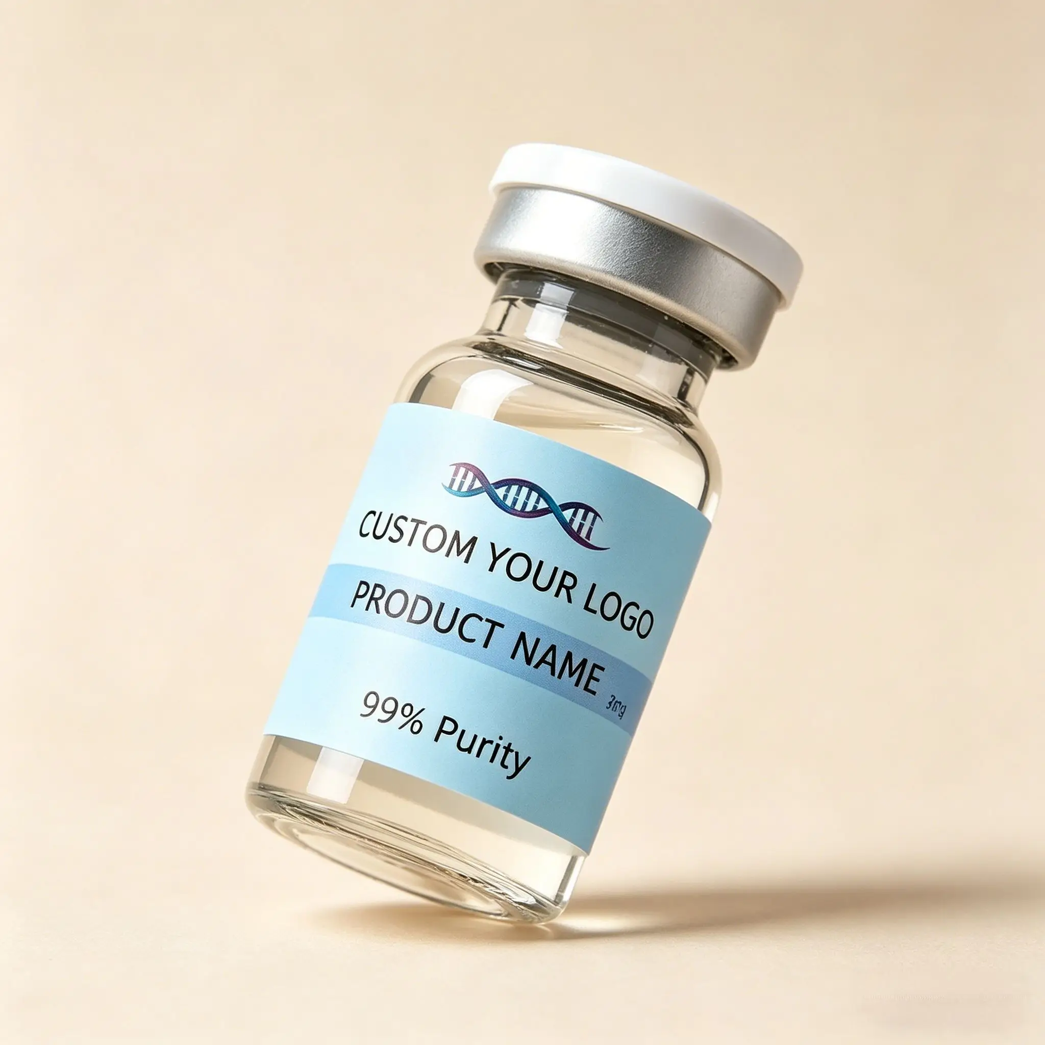 Custom High Definition Waterproof Peptide Stickers for 3ml 5ml 10ml Vial Supplements
Custom High Definition Waterproof Peptide Stickers for 3ml 5ml 10ml Vial Supplements