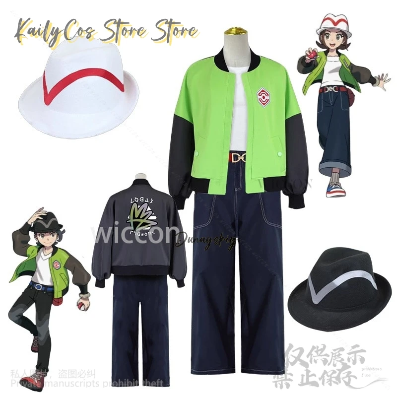 Anime Mon LEGENDS Z-A Cosplay Hero Heroine Costume Green Black Uniform Jacket Long Sleeve Baseball Suit Hat For Girls Customized
Anime Mon LEGENDS Z-A Cosplay Hero Heroine Costume Green Black Uniform Jacket Long Sleeve Baseball Suit Hat For Girls Customized