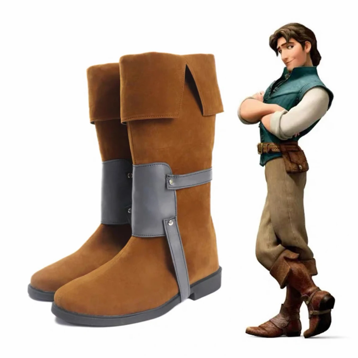 Flynn Rider Cosplay Shoes Boots Adult Carnival Uniform Halloween Anime Halloween Shoes
Flynn Rider Cosplay Shoes Boots Adult Carnival Uniform Halloween Anime Halloween Shoes