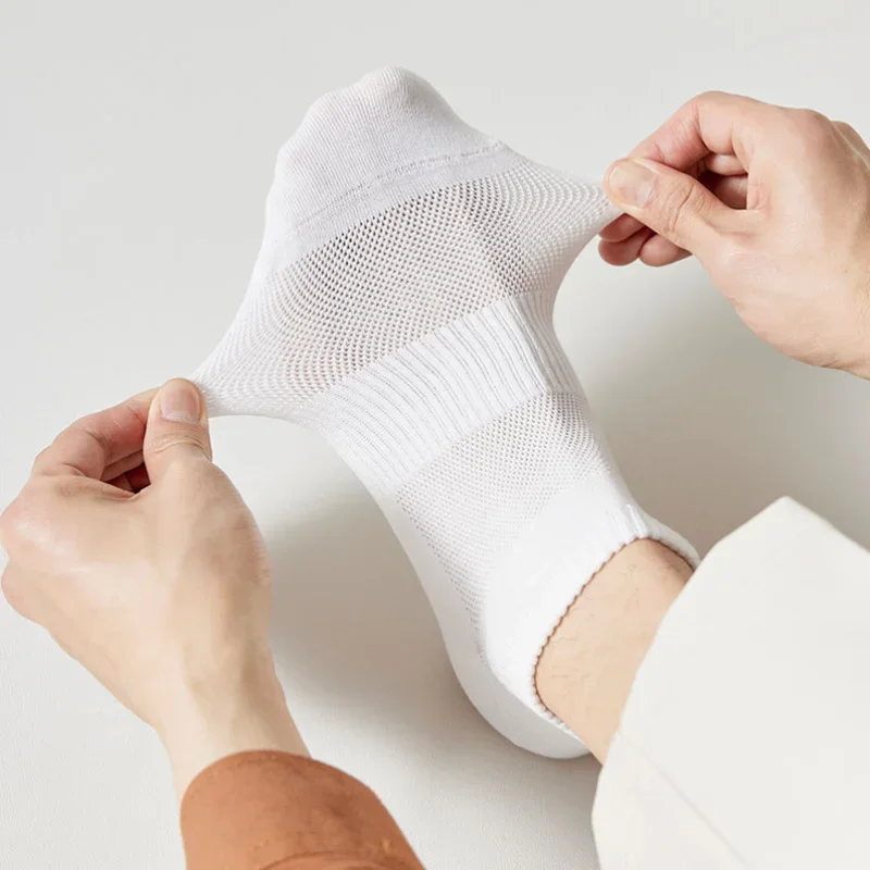 Men'S Summer Socks Mesh Breathable Low Tube Socks Solid Color Sport Fallow Short Barrel Stockings Male Uniform Size Ankle-Wrap
Men'S Summer Socks Mesh Breathable Low Tube Socks Solid Color Sport Fallow Short Barrel Stockings Male Uniform Size Ankle-Wrap