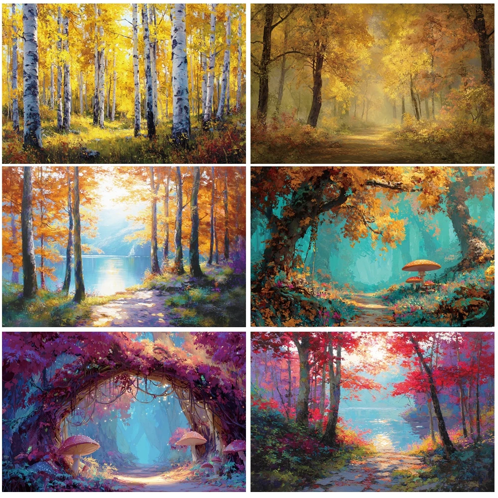 MOON.QG Autumn Forest Photo Background Golden Trees Flower Path Backdrop Photography Accessories Wallpaper Decoration Studio
MOON.QG Autumn Forest Photo Background Golden Trees Flower Path Backdrop Photography Accessories Wallpaper Decoration Studio