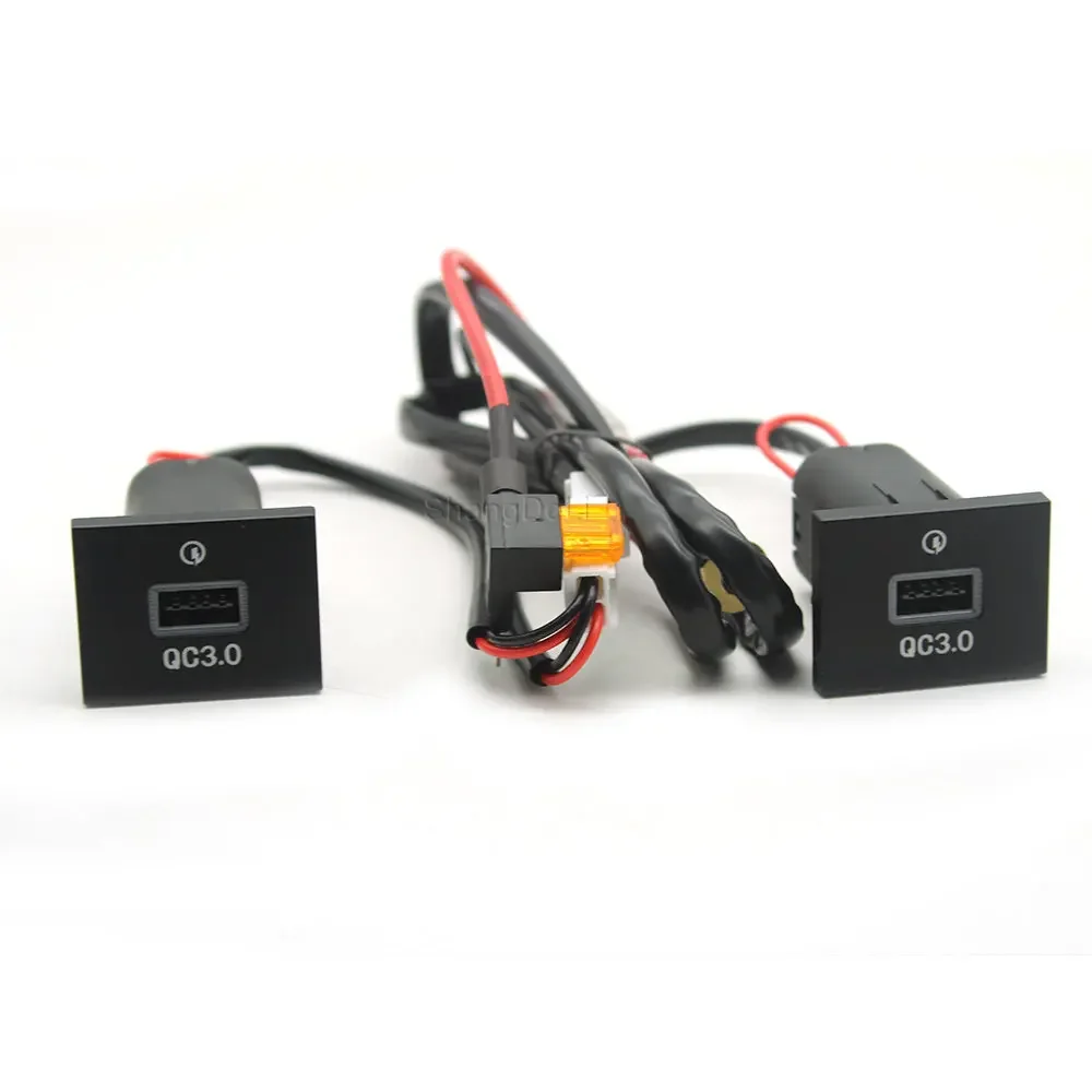 Автомобильное зарядное устройство с двумя USB-портами, быстрое зарядное устройство QC3.0, USB-интерфейс для зарядки сотового телефона, блок предохранителей, источник питания для Ford Focus
Автомобильное зарядное устройство с двумя USB-портами, быстрое зарядное устройство QC3.0, USB-интерфейс для зарядки сотового телефона, блок предохранителей, источник питания для Ford Focus