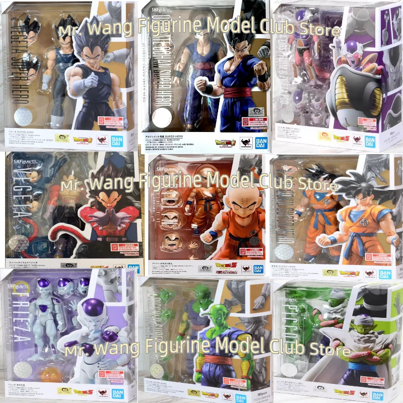 Bandai SHF Dragon Ball Small Krillin, Goku, Frieza, Vegeta Posable Figures, Genuine in Stock
Bandai SHF Dragon Ball Small Krillin, Goku, Frieza, Vegeta Posable Figures, Genuine in Stock