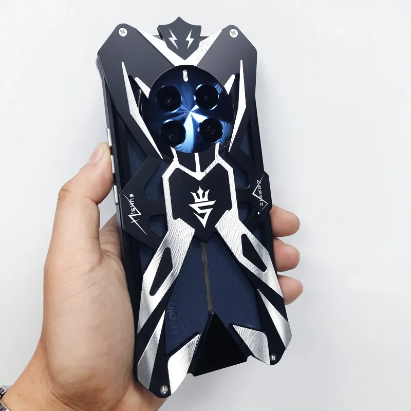 Zimon Luxury Thor Heavy Duty Armor Metal Aluminum Phone Case For Realme 12 11 11x 10 Pro + Plus Bumper Cover Cases
Zimon Luxury Thor Heavy Duty Armor Metal Aluminum Phone Case For Realme 12 11 11x 10 Pro + Plus Bumper Cover Cases