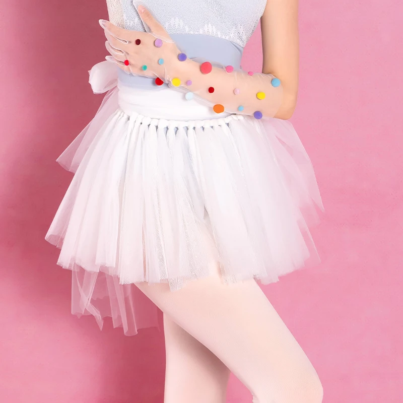 Dance costumes, gauze skirts, puffy skirts, short skirts, spring and autumn ballet skirts, girls
Dance costumes, gauze skirts, puffy skirts, short skirts, spring and autumn ballet skirts, girls