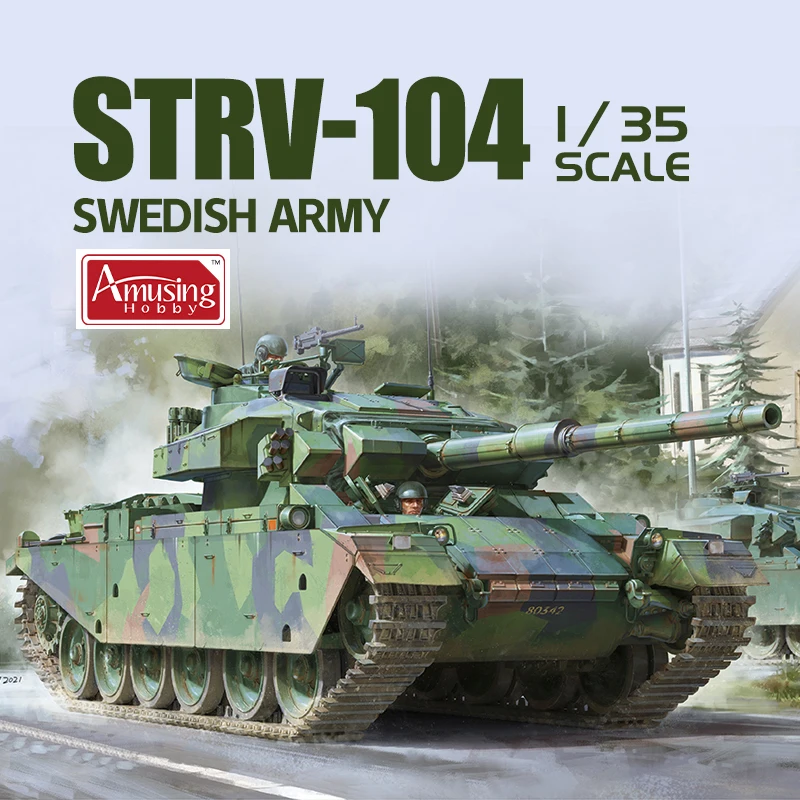 Забавный хобби 35A043 1/35 шведская армия Strv-104 Комплект масштабной модели танка 
Забавный хобби 35A043 1/35 шведская армия Strv-104 Комплект масштабной модели танка