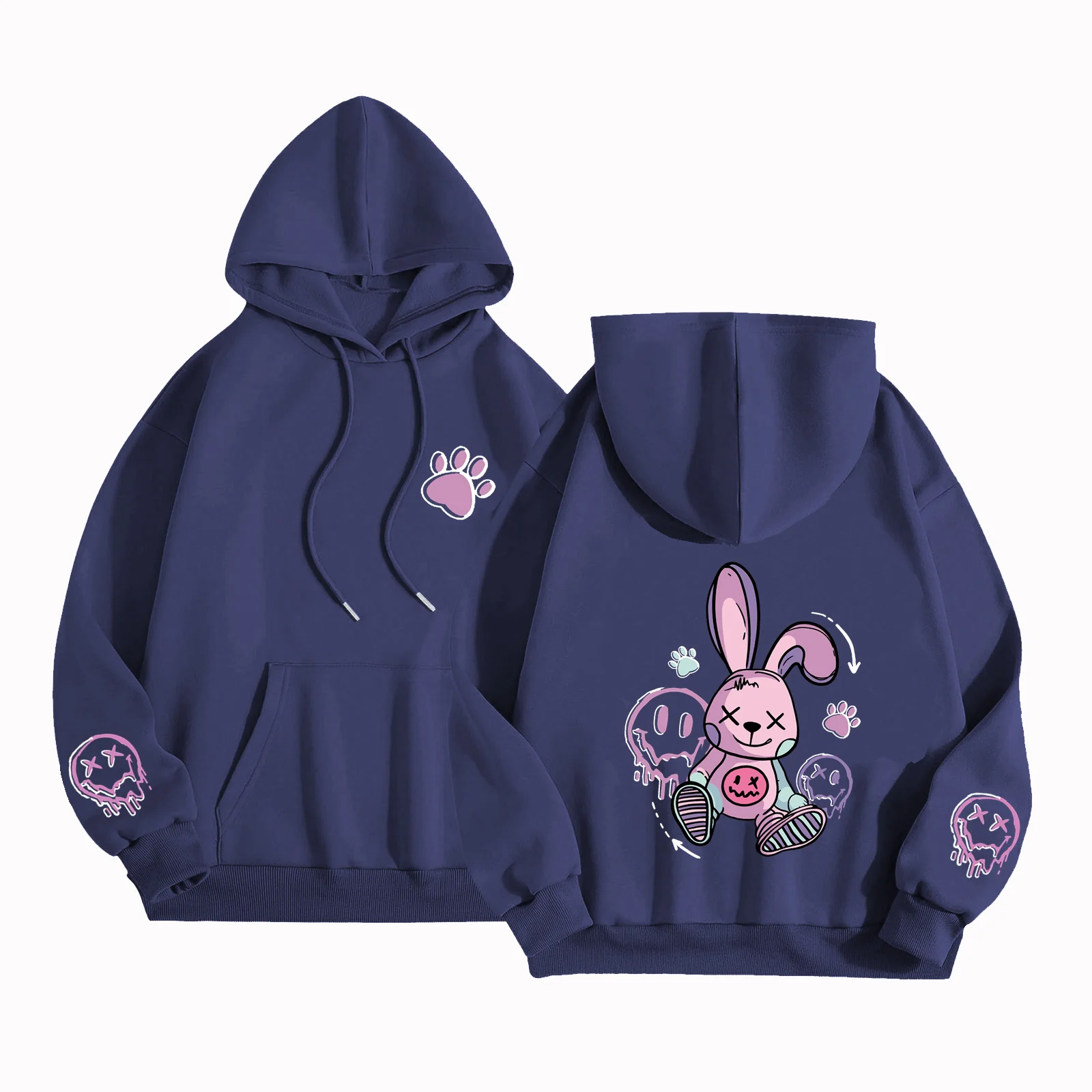 Hip Hop Street Casual Little rabbit Printed Women drawstringHoodiesFashion Loose New Sweatshirts Autumn Warm Clothing
Hip Hop Street Casual Little rabbit Printed Women drawstringHoodiesFashion Loose New Sweatshirts Autumn Warm Clothing