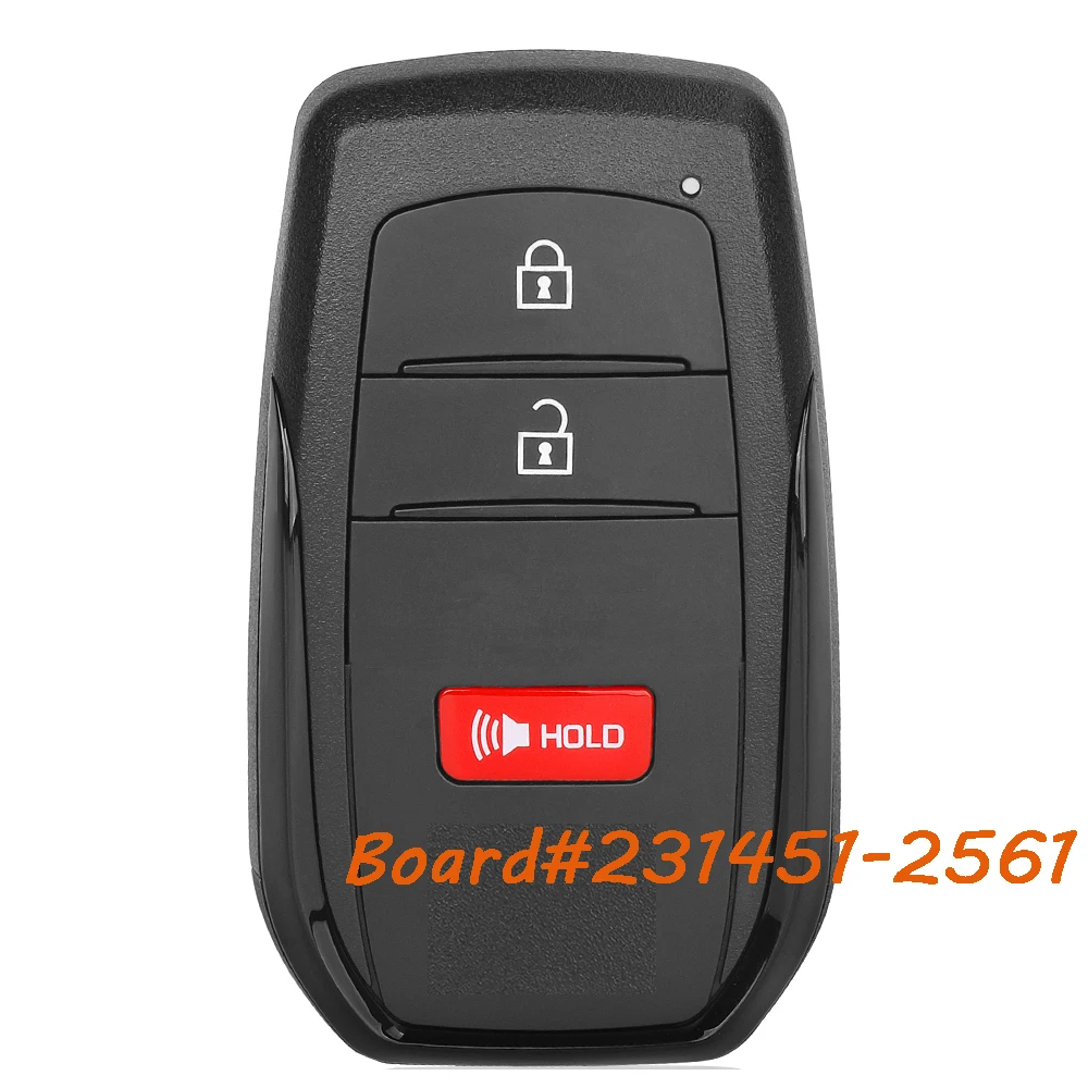 KEYECU 231451-2561 для Toyota GR Corolla Cross 2022 2023 2024 2025 Smart Keyless Prox дистанционный брелок HYQ14FBW 314,3 МГц 3 кнопки
KEYECU 231451-2561 для Toyota GR Corolla Cross 2022 2023 2024 2025 Smart Keyless Prox дистанционный брелок HYQ14FBW 314,3 МГц 3 кнопки