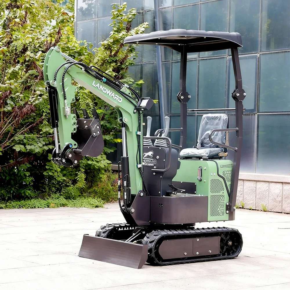 CE Euro 5 Mini Excavator Landward High Quality Hydraulic Diesel Digger 1000kg New Home Use Small Excavator Customized Prices
CE Euro 5 Mini Excavator Landward High Quality Hydraulic Diesel Digger 1000kg New Home Use Small Excavator Customized Prices