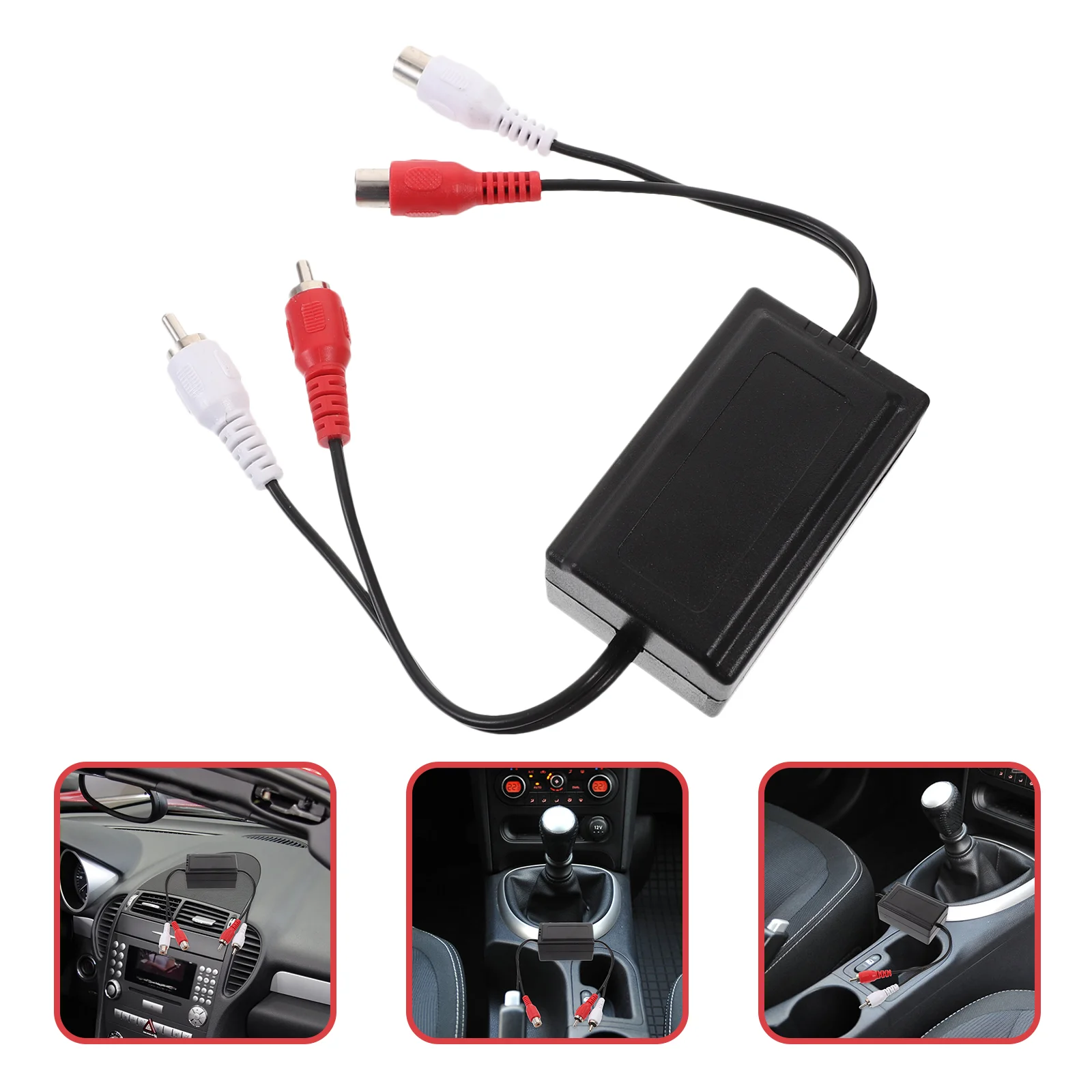Car Audio Filter Amplifier Noise Isolator Home Stereo System for Suppressor Ground Loop
Car Audio Filter Amplifier Noise Isolator Home Stereo System for Suppressor Ground Loop