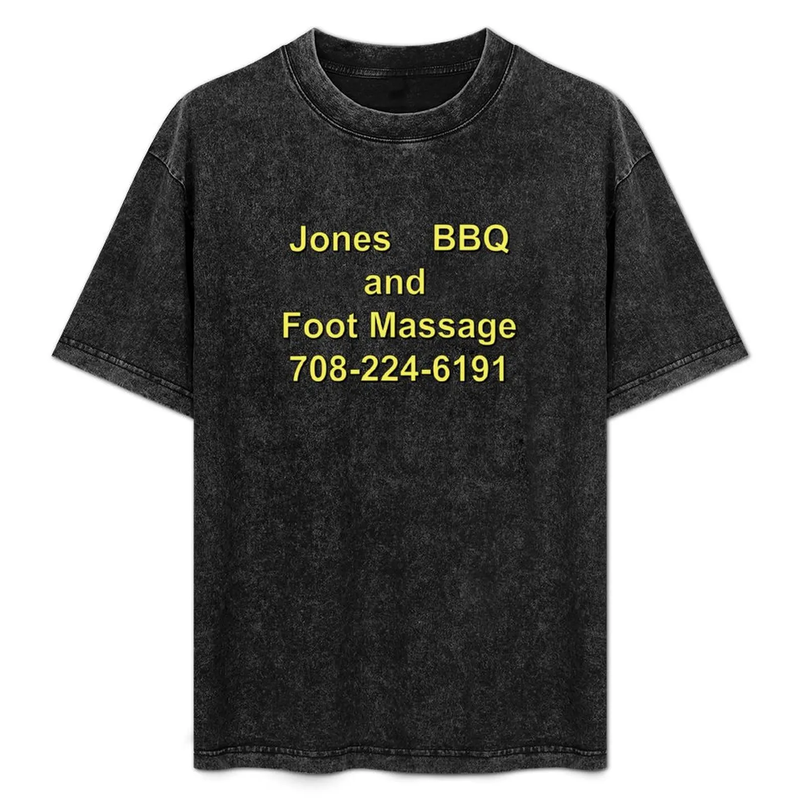 Jones BBQ and Foot Massage T-Shirt Active Sports Short Sleeve Cotton Shirt
Jones BBQ and Foot Massage T-Shirt Active Sports Short Sleeve Cotton Shirt