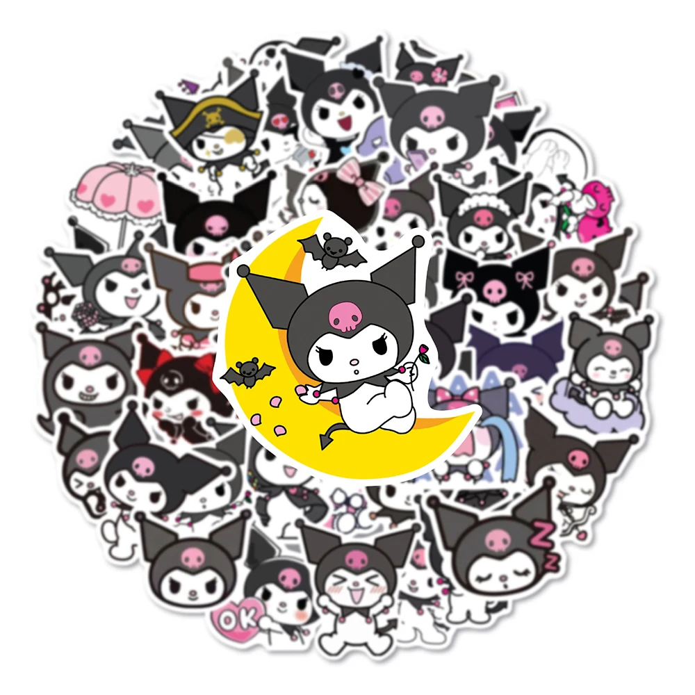 10/30/50pcs Kuromi Sanrio Anime Stickers Cute Cartoon Sticker Laptop Guitar Phone Diary Scrapbooking Decorative Girls Toy Decals
10/30/50pcs Kuromi Sanrio Anime Stickers Cute Cartoon Sticker Laptop Guitar Phone Diary Scrapbooking Decorative Girls Toy Decals