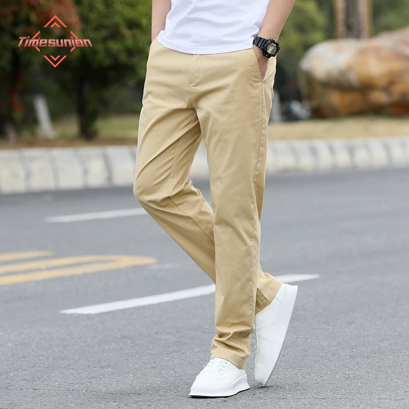 Pure Cotton Pants Man Slim Fit Business Pants for Men Suit Pants Spring Summer Autumn Formal Leisure Suit Trousers
Pure Cotton Pants Man Slim Fit Business Pants for Men Suit Pants Spring Summer Autumn Formal Leisure Suit Trousers