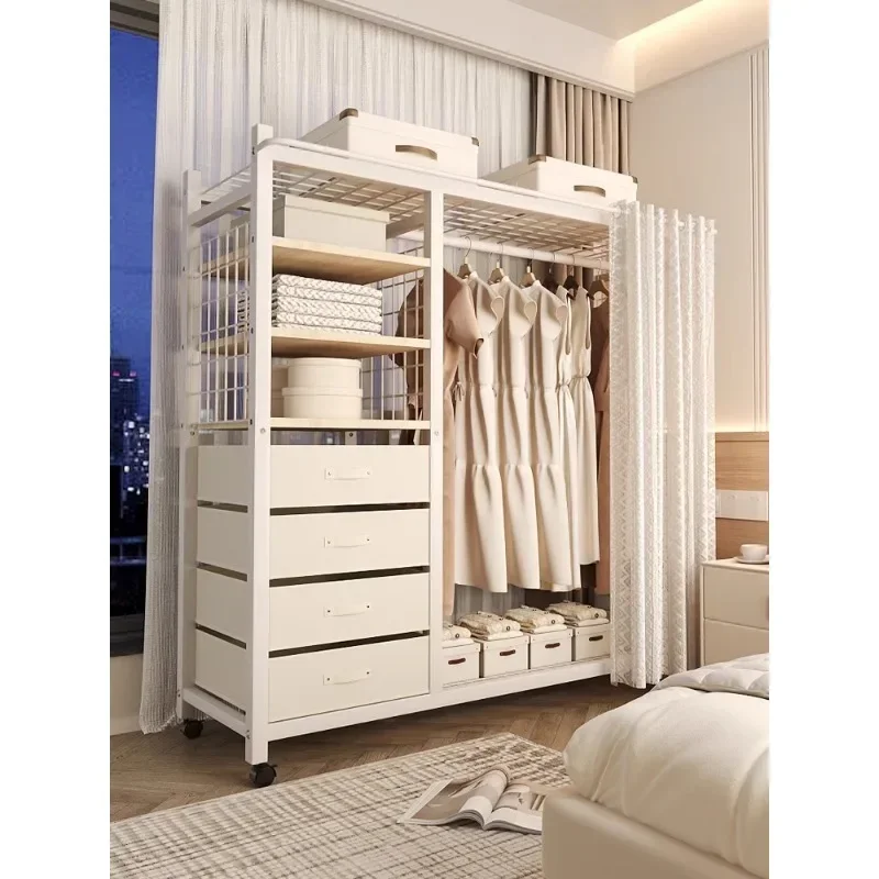 Clothes Rack White Hanger Gold Clothing Rack with Shelves for Boutiques Garment Rack for Hanging Clothes Large Wardrobe Closet
Clothes Rack White Hanger Gold Clothing Rack with Shelves for Boutiques Garment Rack for Hanging Clothes Large Wardrobe Closet