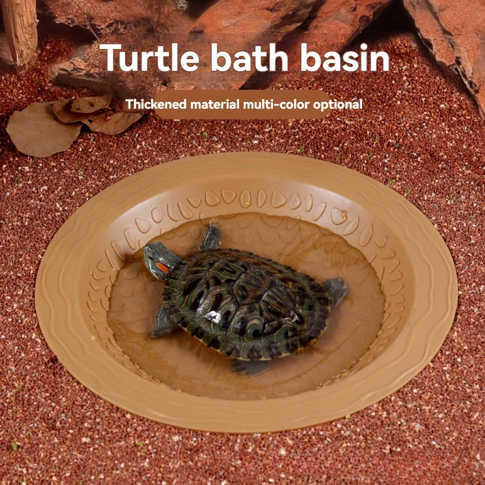 Turtle Specific Water Basin, Land Turtle Bath Basin, Half Water Turtle,drinking Tray, Climbing Pet Turtle Tank, Creating Scenery
Turtle Specific Water Basin, Land Turtle Bath Basin, Half Water Turtle,drinking Tray, Climbing Pet Turtle Tank, Creating Scenery