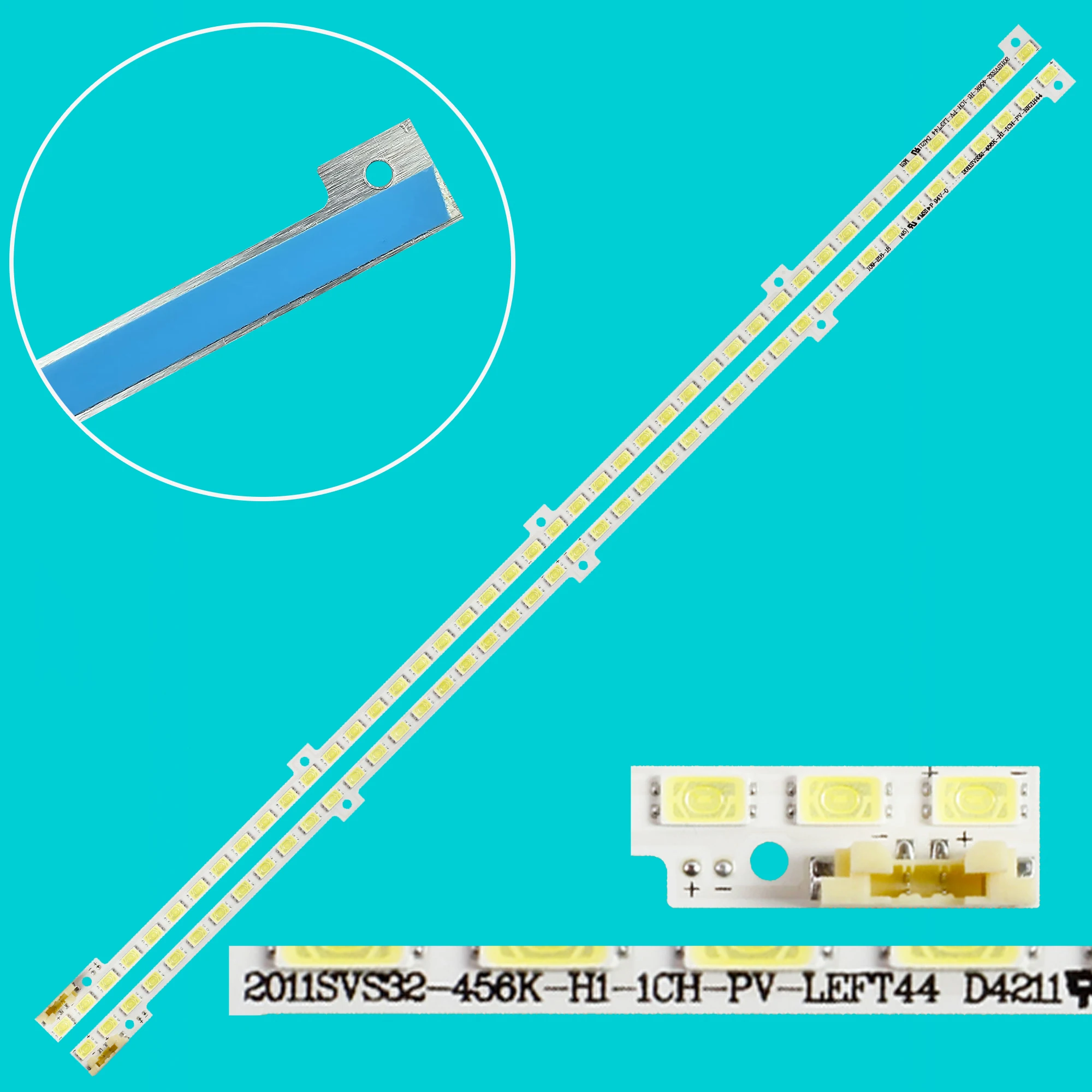 LED Backlight Strips For UE32D5000PW UE32D5500RW UE32D5520RW UE32D6100SW UE32D6510WS UE32D6530W 2011SVS32_456K_H1_1CH_PV_LEFT44
LED Backlight Strips For UE32D5000PW UE32D5500RW UE32D5520RW UE32D6100SW UE32D6510WS UE32D6530W 2011SVS32_456K_H1_1CH_PV_LEFT44