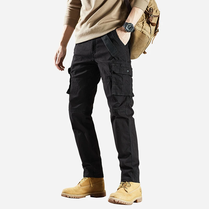Men's Trendy Stretch Cotton Hiking Pants Autumn Winter Japanese Straight Leg Multi Pocket Functional Waterproof Work Casual Pant
Men's Trendy Stretch Cotton Hiking Pants Autumn Winter Japanese Straight Leg Multi Pocket Functional Waterproof Work Casual Pant