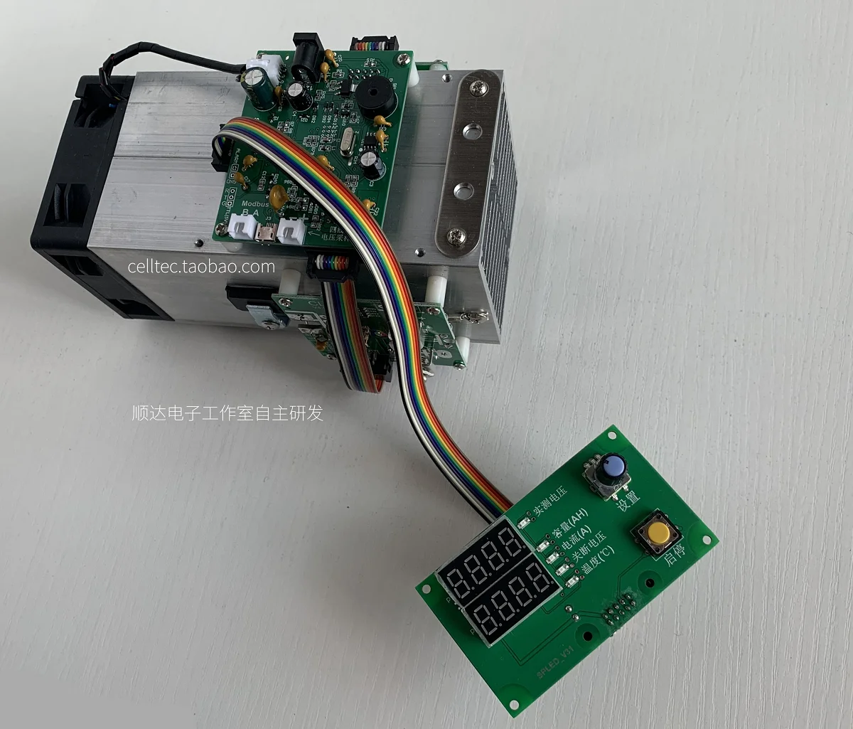 High-power Discharger constant current load battery capacity tester TEC-80K external screen can be connected to a computer
High-power Discharger constant current load battery capacity tester TEC-80K external screen can be connected to a computer