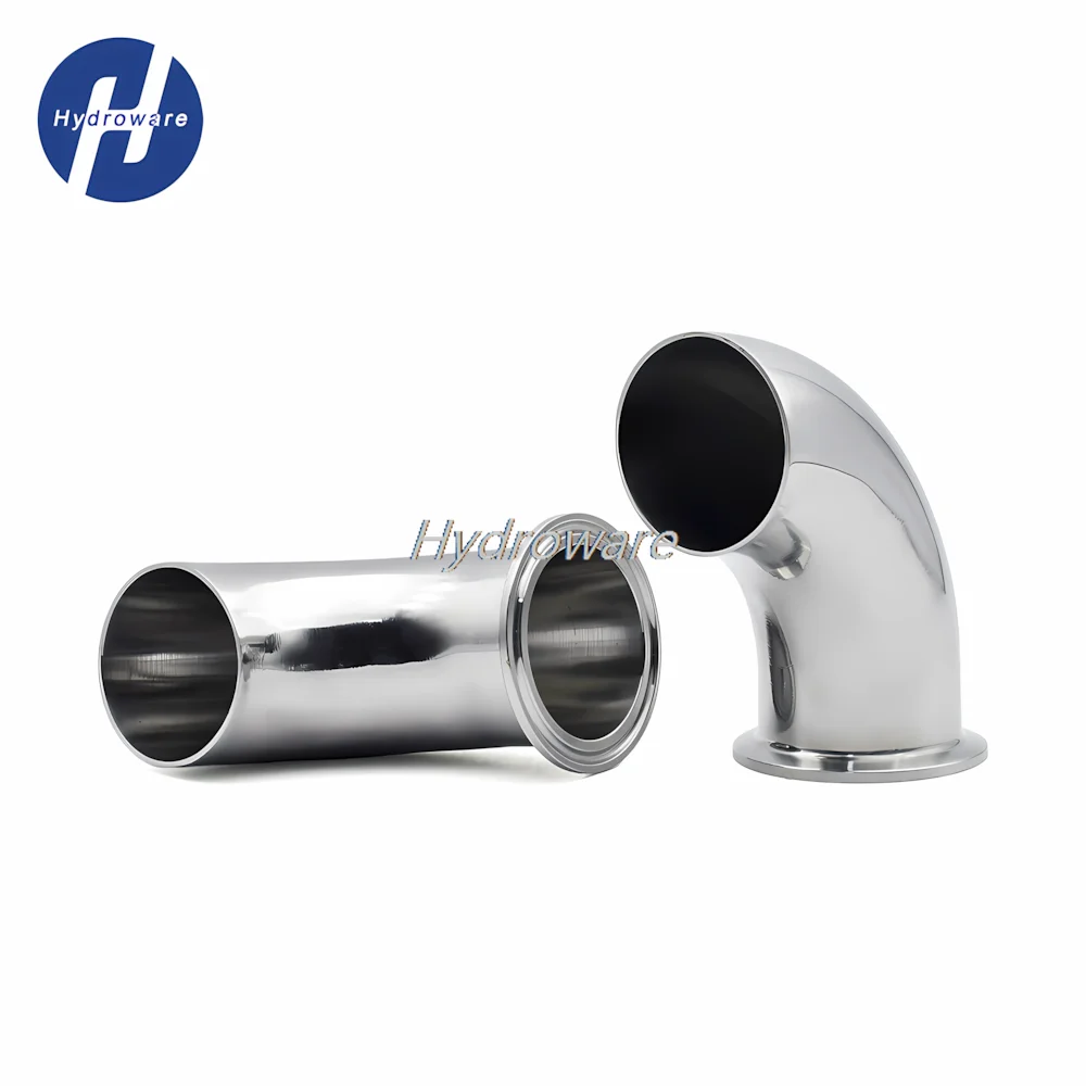 SS304/316L Stainless Steel Sanitary 90° Tri-Clamp Elbow | Single Clamp Food Grade Pipe Fitting | 19-108mm OD for Brewery
SS304/316L Stainless Steel Sanitary 90° Tri-Clamp Elbow | Single Clamp Food Grade Pipe Fitting | 19-108mm OD for Brewery