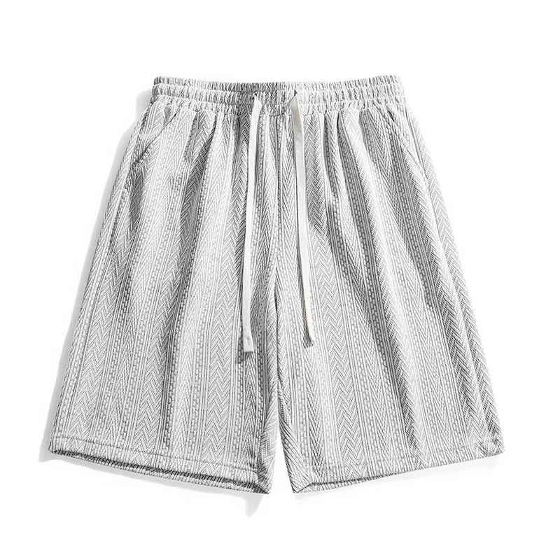 Men's Summer Textured Striped Drawstring Waist Casual Shorts Breathable Lightweight Loose Fit Daily Beach Wear
Men's Summer Textured Striped Drawstring Waist Casual Shorts Breathable Lightweight Loose Fit Daily Beach Wear