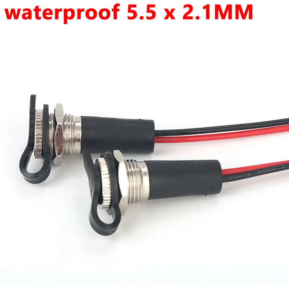 20pcs IP68 waterproof 5.5 x 2.1MM 10A DC Power Socket Female Jack Panel Mount Solder Connector DC-022B Adapter With Nut Snap
20pcs IP68 waterproof 5.5 x 2.1MM 10A DC Power Socket Female Jack Panel Mount Solder Connector DC-022B Adapter With Nut Snap