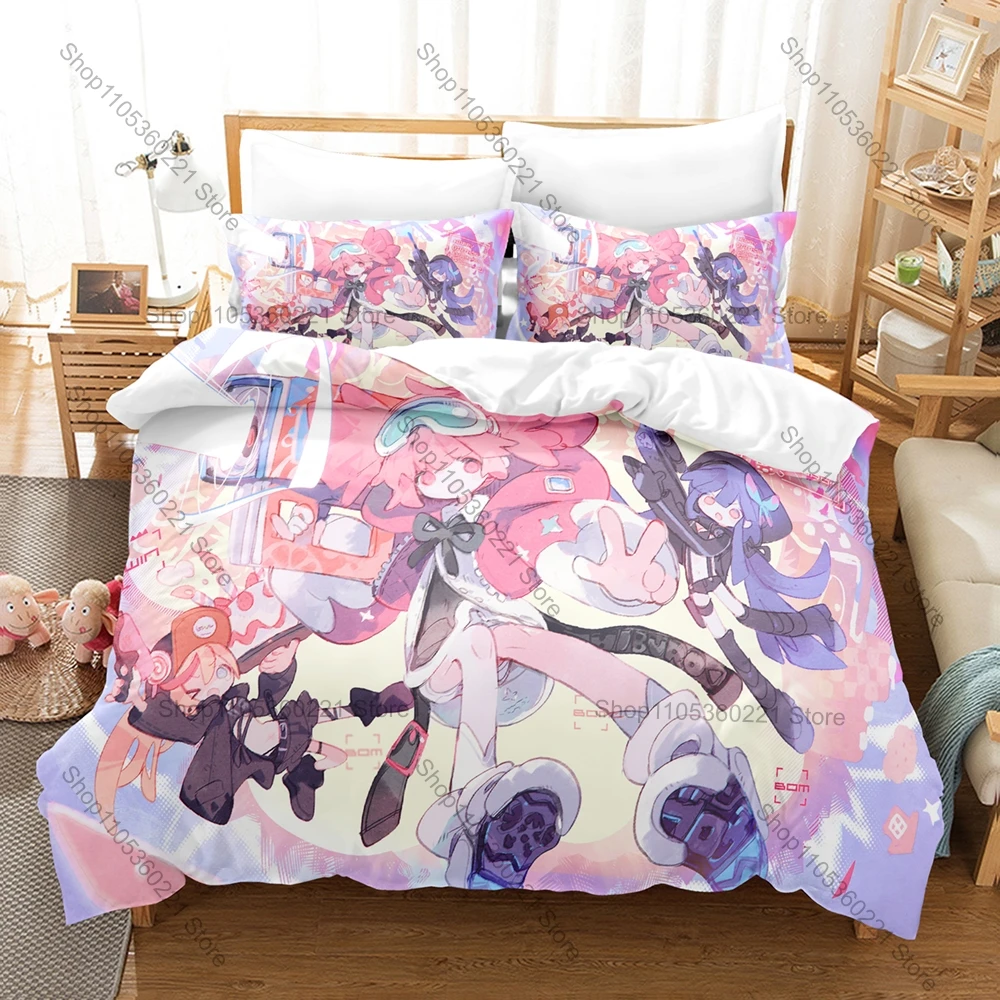 Bright Kawaii Music Girl Graphic Muse Dash Bedding Set Duvet Cover With 2 Pillowcases Youth Bedroom Decoration
Bright Kawaii Music Girl Graphic Muse Dash Bedding Set Duvet Cover With 2 Pillowcases Youth Bedroom Decoration
