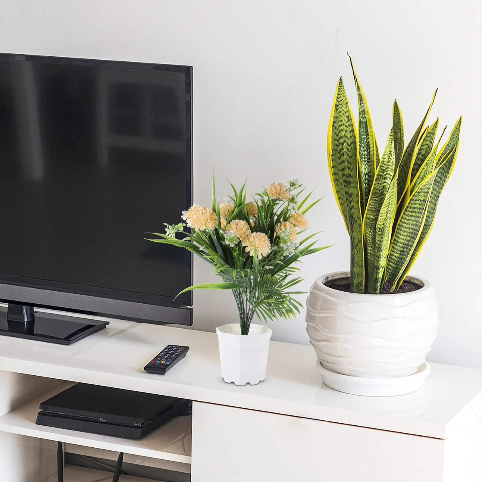 Artificial Potted Flower Fake Bonsai Decor Lifelike Small Bonsai For Home Office Desk Table Display Faux Plant Ornament
Artificial Potted Flower Fake Bonsai Decor Lifelike Small Bonsai For Home Office Desk Table Display Faux Plant Ornament