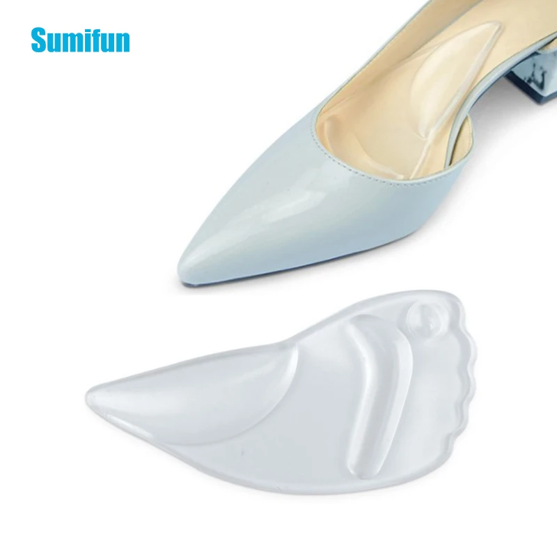 2pcs Women Soft Silicone Gel Cushion Insoles Support Insert Pad Shoes Insoles Orthopedic Front Palm Forefoot Front Half Pads
2pcs Women Soft Silicone Gel Cushion Insoles Support Insert Pad Shoes Insoles Orthopedic Front Palm Forefoot Front Half Pads