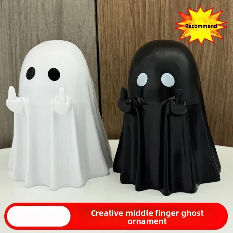 Despise the little ghost cross-border explosion Halloween creative vinyl ornament home garden ornament
Despise the little ghost cross-border explosion Halloween creative vinyl ornament home garden ornament