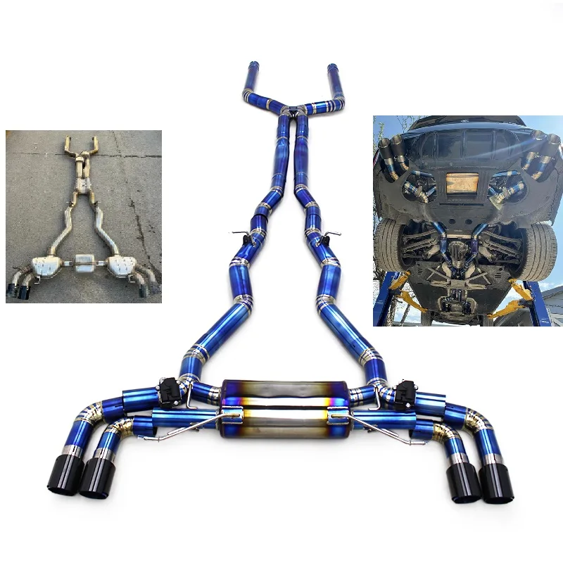 Catback Exhaust For BMW M5 F90 4.4T 2018-2023 Titanium Pipe Muffler Valvetronic Exhaust System Car Parts Escape
Catback Exhaust For BMW M5 F90 4.4T 2018-2023 Titanium Pipe Muffler Valvetronic Exhaust System Car Parts Escape