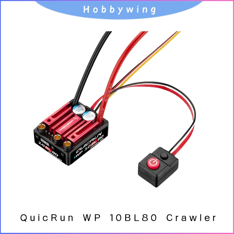 HobbyWing QuicRun WP 10BL80 80A Водонепроницаемый ESC для радиоуправляемого автомобиля 1/10, 2-4S LiPo, совместимый с бессенсорным двигателем QuicRun 3650 3530 SL
HobbyWing QuicRun WP 10BL80 80A Водонепроницаемый ESC для радиоуправляемого автомобиля 1/10, 2-4S LiPo, совместимый с бессенсорным двигателем QuicRun 3650 3530 SL
