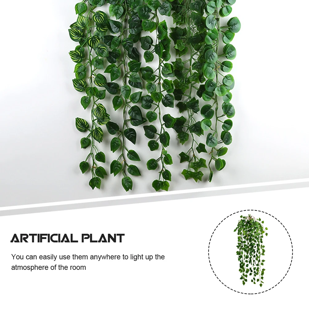 4pcs 2024 Vines Hanging Rattan Decors Party Plant Pendants Decorative Vine Wedding Hanging Artificial Plant Vines Ornaments
4pcs 2024 Vines Hanging Rattan Decors Party Plant Pendants Decorative Vine Wedding Hanging Artificial Plant Vines Ornaments