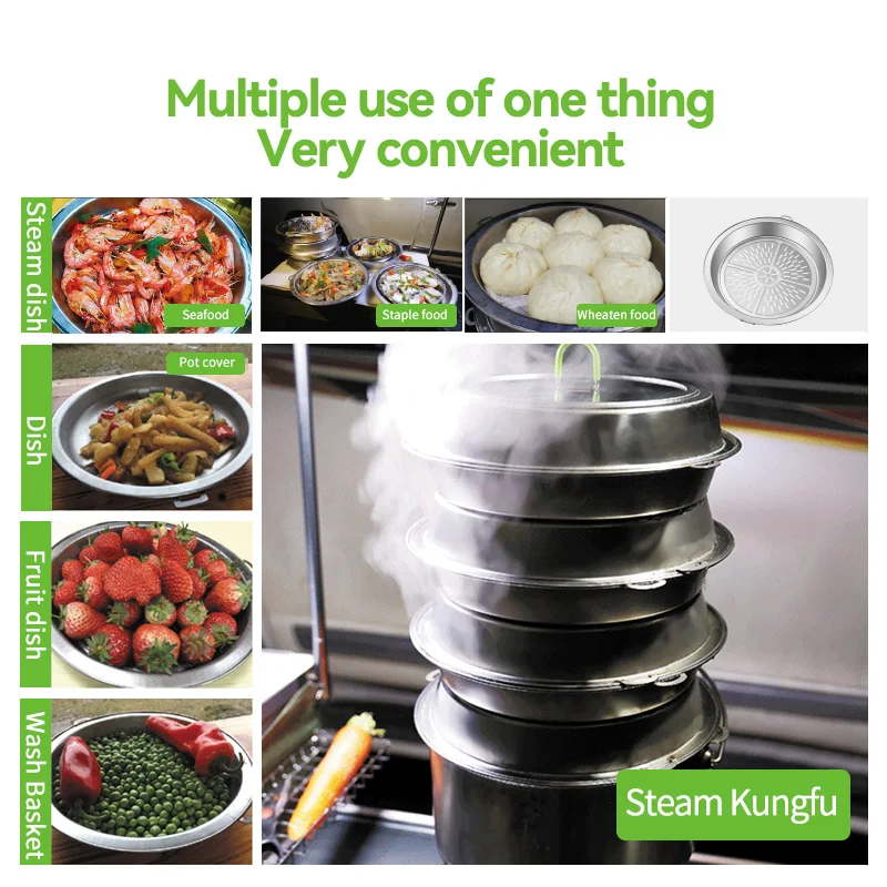 BRS-161 Outdoor2026 Camping Steamer Basket Steamer Kung Fu Combination Pot Camping Cooking Utensils
BRS-161 Outdoor2026 Camping Steamer Basket Steamer Kung Fu Combination Pot Camping Cooking Utensils