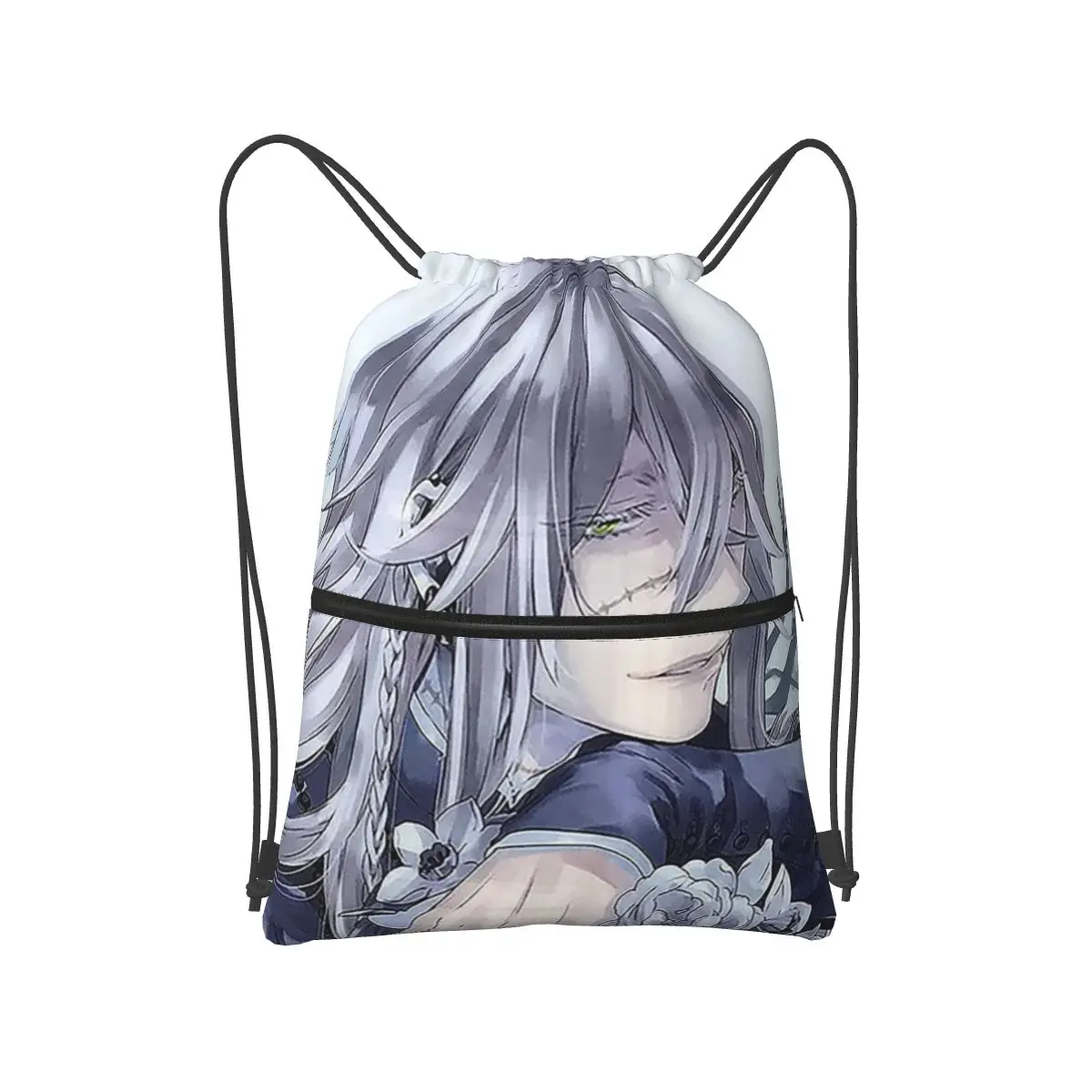 Undertaker Black Butler Backpacks Fashion Drawstring Bags Sports Bag Book Bags for Man Woman Students
Undertaker Black Butler Backpacks Fashion Drawstring Bags Sports Bag Book Bags for Man Woman Students