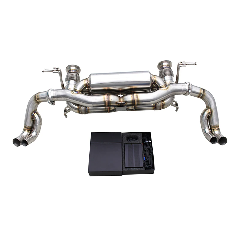 Custom Catback Exhaust For Audi R8 V8 4.2L 2007-2013 Rear Muffler SS304 Pipe OEM Factory Valve Exhaust System With Control Kit
Custom Catback Exhaust For Audi R8 V8 4.2L 2007-2013 Rear Muffler SS304 Pipe OEM Factory Valve Exhaust System With Control Kit