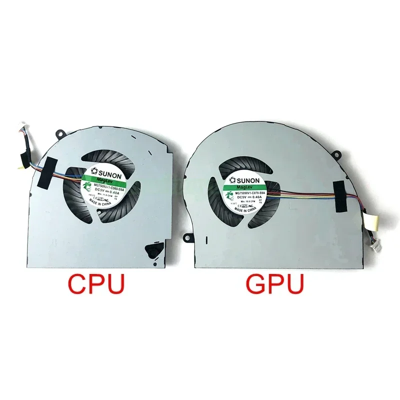 New Original Laptop CPU GPU Cooling Fan For Dell Alienware 17 R4 R5 GTX1080 P31E Cooler MG75090V1-C060-S9A MG75090V1-C070-S9A
New Original Laptop CPU GPU Cooling Fan For Dell Alienware 17 R4 R5 GTX1080 P31E Cooler MG75090V1-C060-S9A MG75090V1-C070-S9A