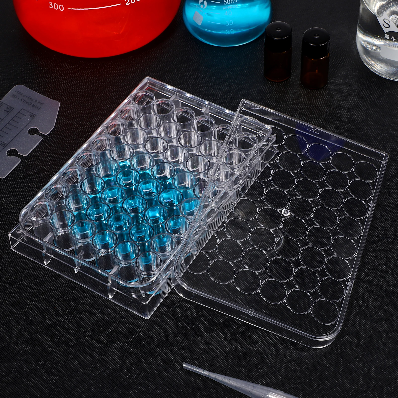Dish Clear Cell Culture Microplates Tissue Culture Plate Petri Dishes Cell Culture Plate Deep Shallow Well Plate Experiment Tool
Dish Clear Cell Culture Microplates Tissue Culture Plate Petri Dishes Cell Culture Plate Deep Shallow Well Plate Experiment Tool