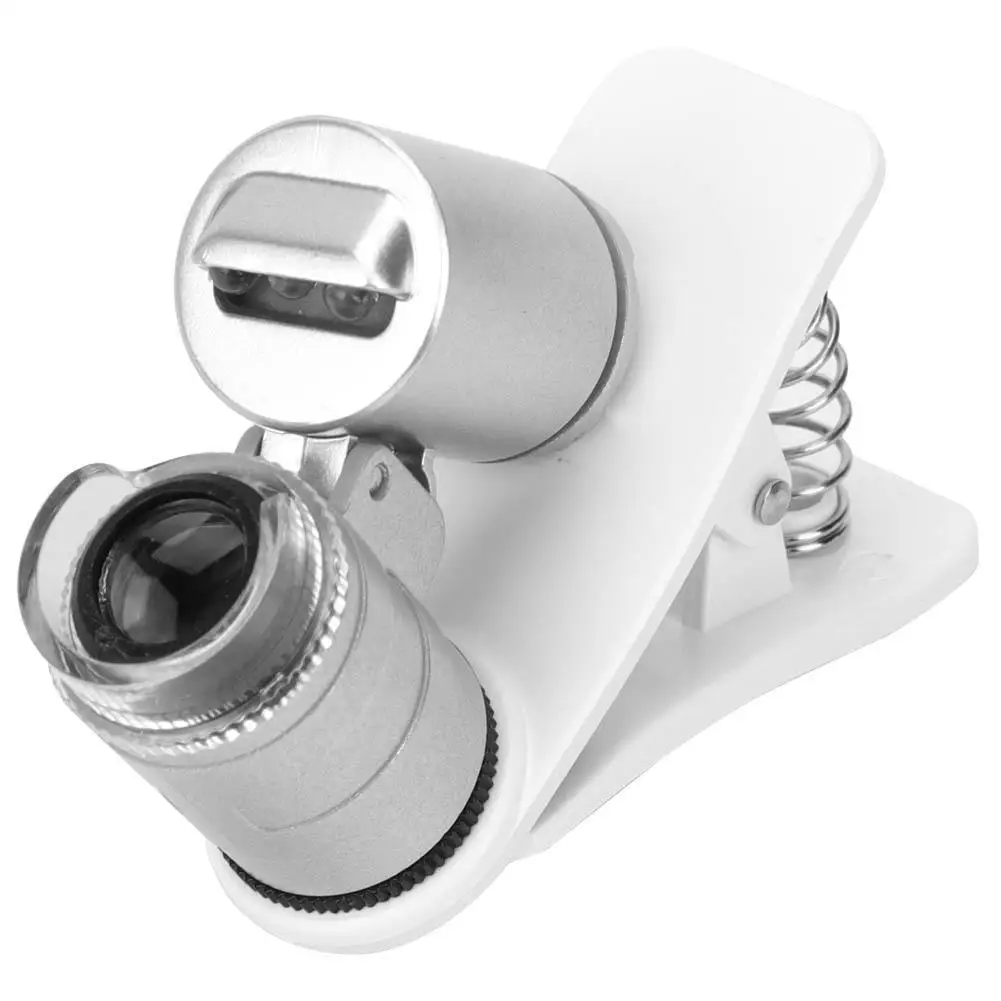 60X Handheld Magnifier Mini Microscope with LED Light for Coins Stamps Jewelry Portable Loupe Counterfeit Detector
60X Handheld Magnifier Mini Microscope with LED Light for Coins Stamps Jewelry Portable Loupe Counterfeit Detector