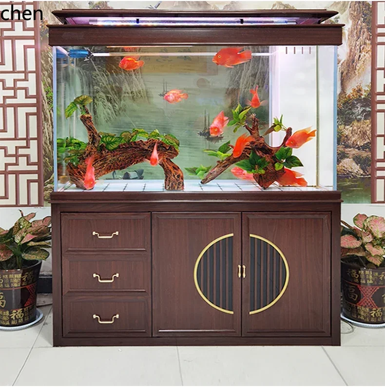 YY- fish tank large screen partition wall Chinese aquarium ultra-white glass tank ecological bottom filter arowana tank
YY- fish tank large screen partition wall Chinese aquarium ultra-white glass tank ecological bottom filter arowana tank
