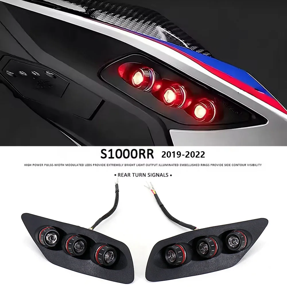 S1000RR Motorcycle In-Tail LED Integrated Tail Light For BMW S1000RR 2019-2022 S 1000 RR LED Turn Signal Light
S1000RR Motorcycle In-Tail LED Integrated Tail Light For BMW S1000RR 2019-2022 S 1000 RR LED Turn Signal Light