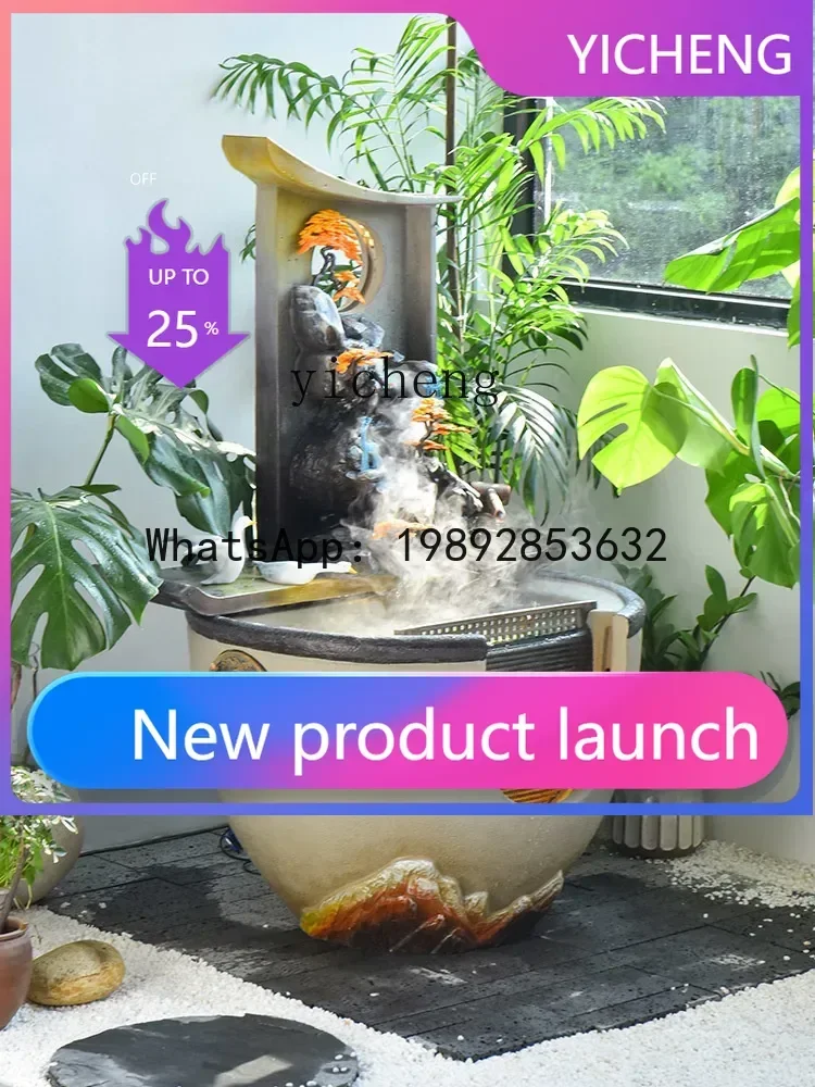 JX5 Water Tank Ancient Fish Farming Flowing Water Ornaments Circulating Water Landscape Rockery Fountain Truck
JX5 Water Tank Ancient Fish Farming Flowing Water Ornaments Circulating Water Landscape Rockery Fountain Truck