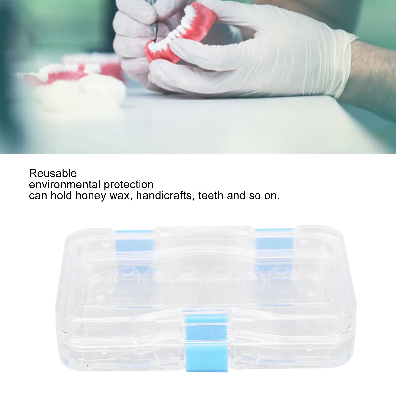 Dental Film Box Membrane Tooth Box Safe Reusable Dental Film Veneer Box with Hole for Clinics Transparent
Dental Film Box Membrane Tooth Box Safe Reusable Dental Film Veneer Box with Hole for Clinics Transparent