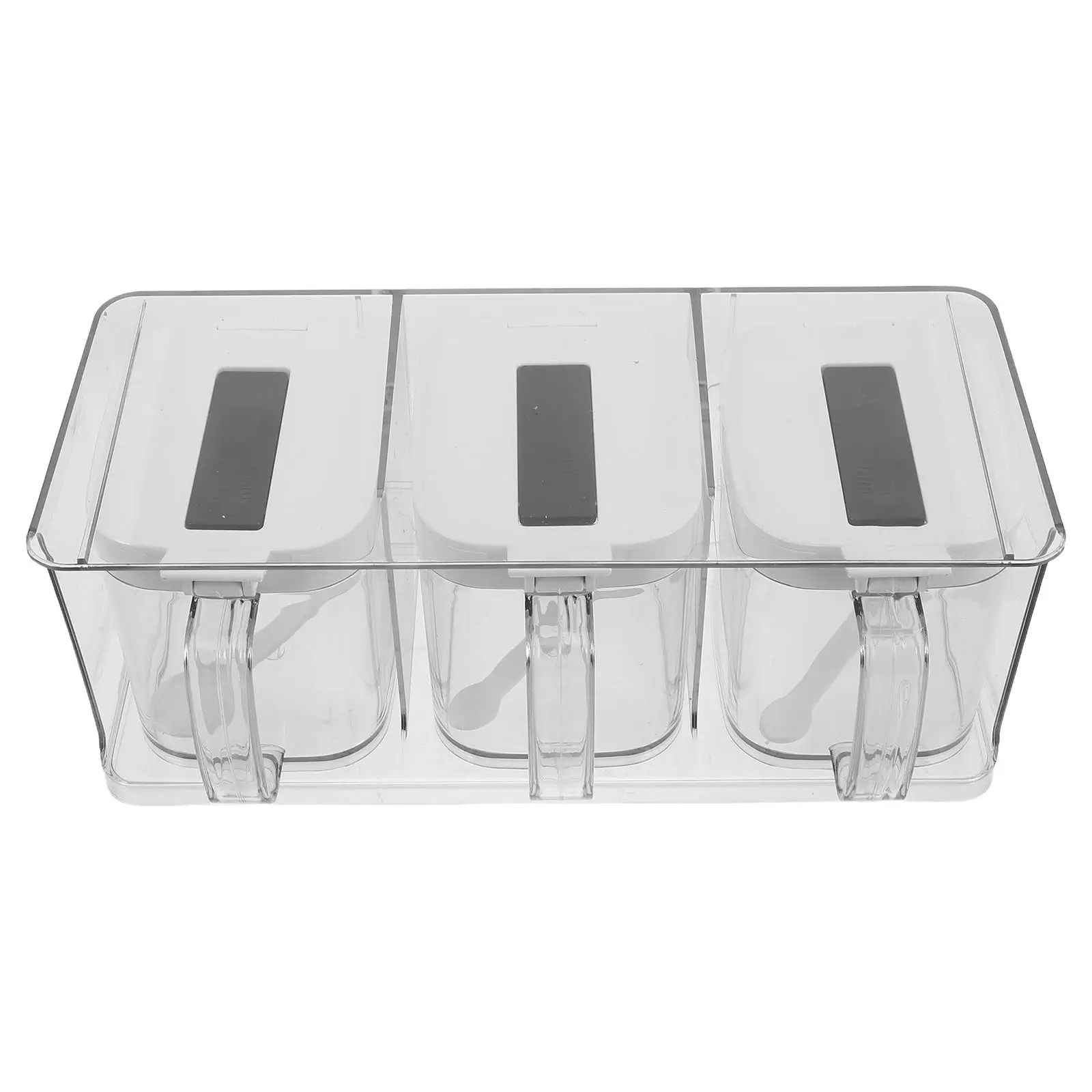 Kitchen Seasoning Box Spice Boxes for Salt Holder with Lid Cover Containers Barbecue Storage The Pet Rack Jars Pot
Kitchen Seasoning Box Spice Boxes for Salt Holder with Lid Cover Containers Barbecue Storage The Pet Rack Jars Pot