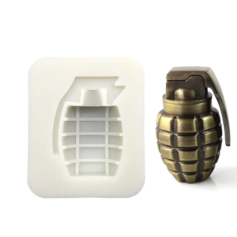 Hand Grenade Silicone Mold Sugarcraft Chocolate Cupcake Baking Mold Fondant Cake Decorating Tools Cake ring Candle molds Dessert
Hand Grenade Silicone Mold Sugarcraft Chocolate Cupcake Baking Mold Fondant Cake Decorating Tools Cake ring Candle molds Dessert