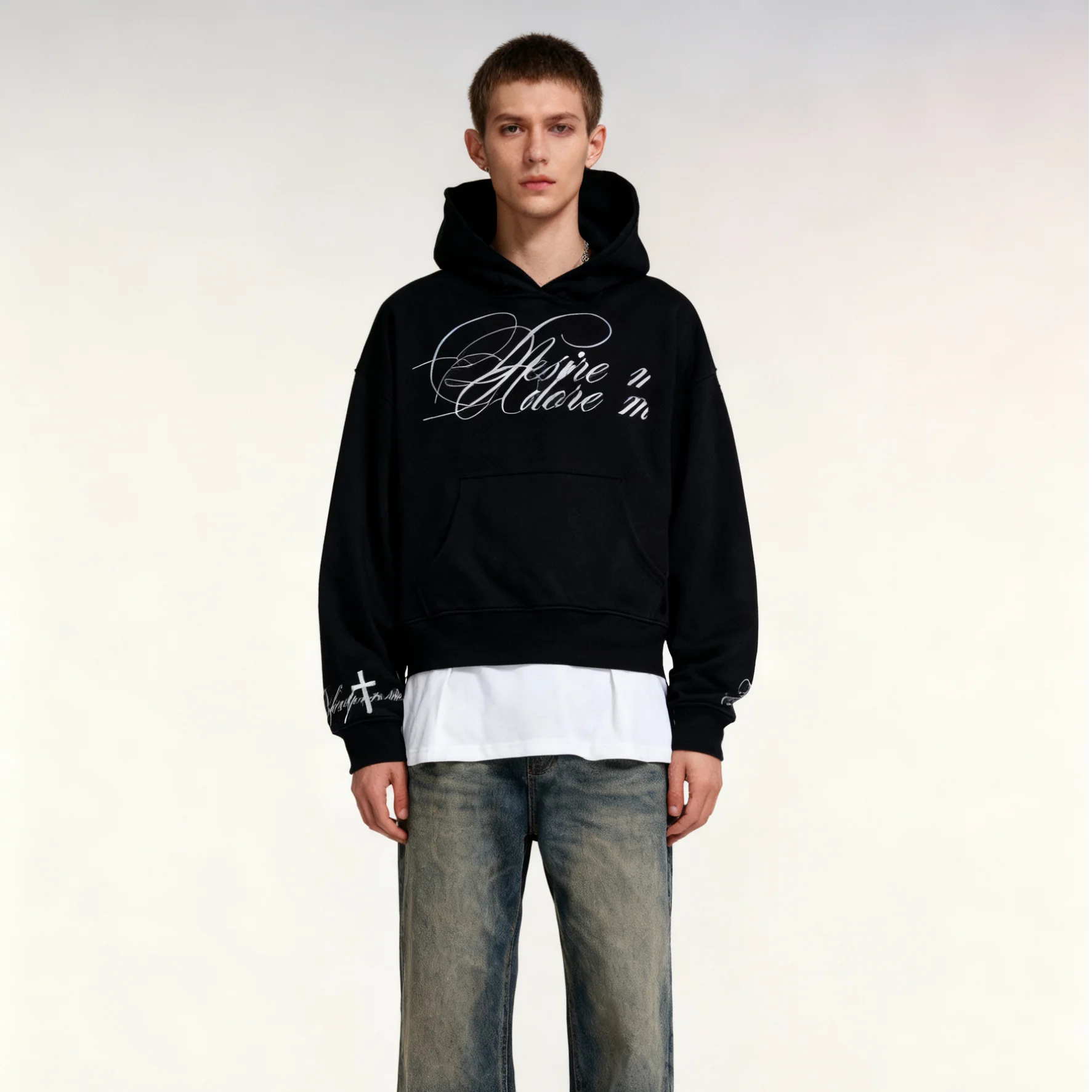 Куртка с принтом в стиле ретро в стиле панк, пуловер с длинными рукавами, толстовка, темный свитшот, уличный тренд, Y2K, Ins
Куртка с принтом в стиле ретро в стиле панк, пуловер с длинными рукавами, толстовка, темный свитшот, уличный тренд, Y2K, Ins