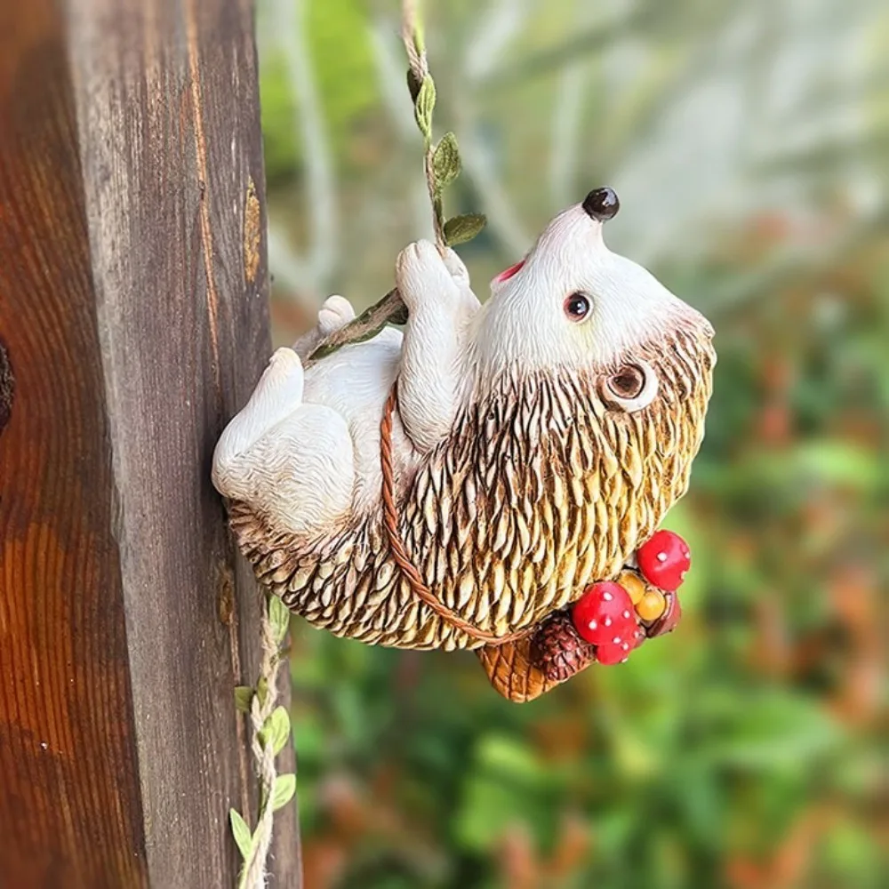 Cute Simulation Hedgehog Pendant Handmade Unique Climbing Hedgehog Ornament Resin Landscape Animals Decoration Outdoor Decor
Cute Simulation Hedgehog Pendant Handmade Unique Climbing Hedgehog Ornament Resin Landscape Animals Decoration Outdoor Decor